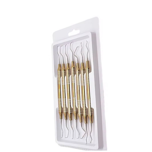 Kit de curettes dentaires Gracey en acier inoxydable, manuel, 7 pièces, instruments de détartrage et de planification radiculaire, professionnels - Product Image 6