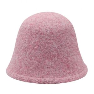 Wholesale Bucket Hat for Women Winter Fisherman Wool Bucket Hat Tweed Wool Bucket Hat - Product Image 3