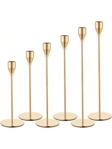 Candelabro Moderno de Metal de Alta Calidad, Ecológico, Hecho a Mano en Oro Exclusivo, Diseño Personalizable, para el Hogar, Cumpleaños, Pascua - Product Image 5