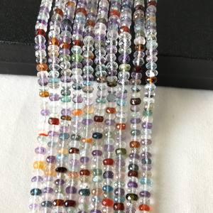 Cuentas Redondas Multicolor 100% Naturales con Certificación IGI, 5mm-6mm, Piedras Multicolor, Gemas Vivaaz Multifuego para Joyería - Product Image 5