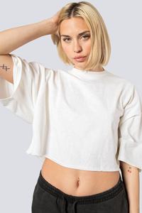 Crop Top Femmes En Gros Yoga Tops pour Femmes Respirant D'été À Manches Courtes Crop T-shirt Avec Logo Personnalisé Imprimé - Product Image 3