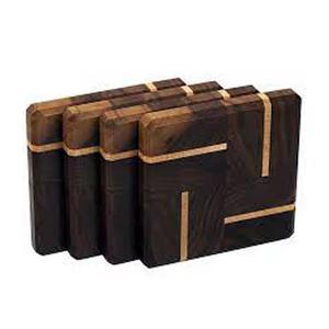 Posavasos de madera para bebidas, posavasos de mesa de madera, tazas de té, tazas de café, latas de cerveza, vasos de Bar y vasos de agua - Product Image 6