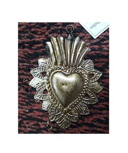 Or en forme de coeur sacré pour la décoration intérieure - Product Image 4