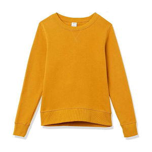 OEM de alta calidad impresa de algodón liso bordado mujeres cuello redondo sudadera mujeres sudaderas con capucha sudadera - Product Image 1