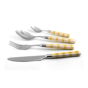 Produit populaire Vente en gros Usine Acier inoxydable Finition argentée Conception unique Couverts de cuisine Ensemble de couverts pour restaurant Fête - Product Image 4