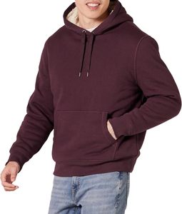 Men <b>Thermal</b> <b>Hoodie</b> Winter Heavy Cotton Pullover Sweatshirt Warm Fleece Interior For Cold Weather Streetwear - Product Image 1