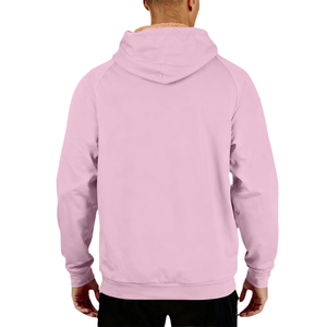Sweat à capuche pour homme en coton mélangé de haute qualité avec logo personnalisé, sweat à capuche uni, vêtements de mode, sweat à capuche à coupe régulière pour homme - Product Image 2
