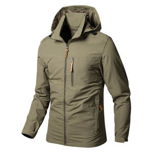 Vestes coupe-vent imperméables pour hommes, Logo personnalisé 100% original mode vestes coupe-vent d'hiver de qualité supérieure vestes imperméables personnalisées - Product Image 5