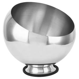 Cuenco grande estilo globo para servir, acero inoxidable, diseño moderno de alta calidad para el hogar, Hotel, restaurante y vajilla de fiesta - Product Image 1