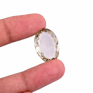 Améthyste verte naturelle 27X21MM ovale coupe normale 46.5CTS 1 pièce pierre précieuse en vrac pour la fabrication de bijoux - Product Image 1