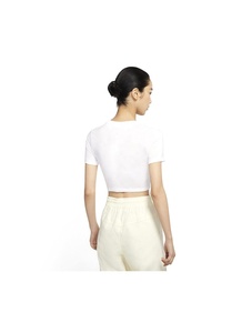 Ropa básica de verano para mujer, Top corto de algodón Sexy, camisetas en blanco, top corto - Product Image 4