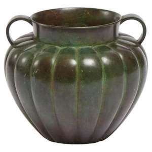 Florero bohemio de tendencia 2025, jarrón metálico de estilo rural, maceta elegante para decoración de hogar y oficina - Product Image 6