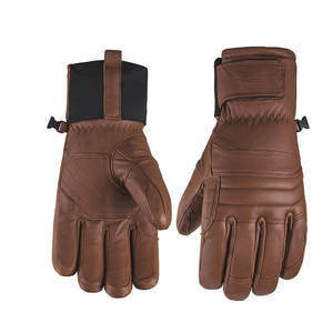 Gants de ski imperméables pour hommes, chauds, en velours, coupe-vent, avec poche cachée, compatibles écran tactile, personnalisables - Product Image 5