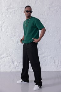Camiseta de Cuello Alto para Hombre, 100% Algodón, Tejida, Formal, Transpirable, Lisa, con Bordado, Fabricante, Venta al Por Mayor, Personalizable - Product Image 3