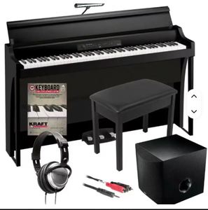 À VENDRE Piano numérique portable de style droit avec interface MIDI pour instruments de musique et de percussion - Product Image 1