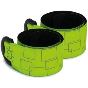 FILLIKID Tiras Reflectantes LED Amarillas 2Pa, Pegatinas y Luces Reflectantes Promocionales - Product Image 1