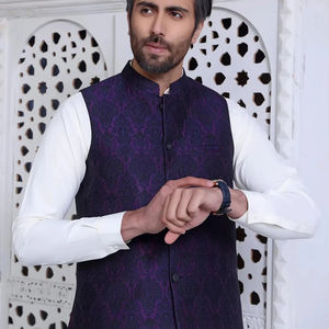 <b>Mens</b> Traditional Ethnic Summer Sleeveless <b>Vest</b> Comfortable Stitching Waterproof Breathable 100% Organic Cotton for Daily Wear - Product Image 3