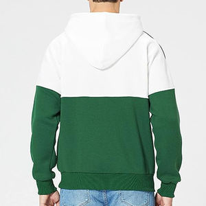 เสื้อกันหนาวแขนยาวแบบสวมหัวมีฮู้ดสำหรับผู้ชายเสื้อมีฮู้ดผ้าฟลีซนุ่มหลากสีพร้อมเชือกรูดและกระเป๋า Kange - Product Image 5