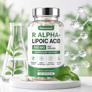 Rainwood <strong>R</strong> Alpha-lipoic Acid 120 Capsule Dietary Fiber Supplement Skin Care Products <strong>ALA</strong> Price 600 mg Alpha Lipoic Acid Capsules - Product Image 1