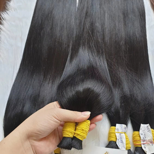 100g Naturel Noir Couleur De Luxe Texture Droite En Vrac Extension De Cheveux Non-Remy Cheveux De Minh Khang Premium Cheveux au Vietnam - Product Image 1