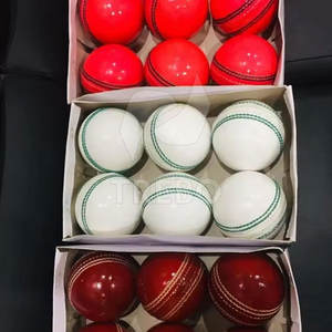 Balle de cricket pour les tournois des collèges scolaires Fabriqué en matériau de qualité supérieure Écologique Léger de haute qualité pour une utilisation à long terme sur le terrain - Product Image 5