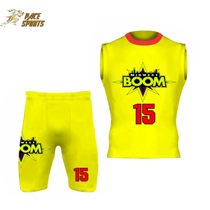 Venta al por mayor 7 7 conjuntos de uniformes de fútbol 100% poliéster juvenil ajuste regular personalizado corto impreso bandera Número de talla grande adultos - Product Image 6