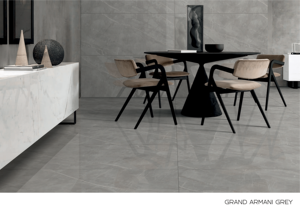 Carreaux de sol en marbre brillant 600x1200 Carreaux de céramique noirs en porcelaine émaillée polie Porcelanto - Product Image 2
