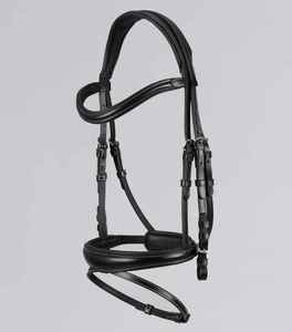 Brida de cuero resistente para caballo, diseño de silla de montar inglesa, ideal para equitación al aire libre, equipo ecuestre, servicio OEM, personalizado. - Product Image 5