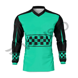 OEM al por mayor sublimado Motocross Jerseys Racing Shirt sublimado personalizado liso manga larga Jersey de la motocicleta - Product Image 1