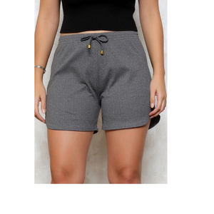 Prix d'usine Pantalon short taille moyenne pour femme Short moulant haute et extensible Pantalon taille élastique décontracté pour femme pour la vie quotidienne - Product Image 6