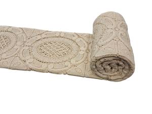 Tissu en dentelle guipure GPO en coton blanc tissé respirant de haute qualité pour robes de mariée et tenues de soirée pour filles et femmes au meilleur prix - Product Image 4