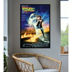 Affiche murale de style moderne « Retour vers le futur » avec Michael J. Renard - Product Image 3