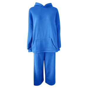 Survêtement ample unisexe tendance pour femme, survêtement ample en coton lourd délavé, survêtement ample - Product Image 1