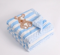 Couverture en tricot douce, confortable et mignonne, colorée, 100% polyester - Portable pour toutes les saisons