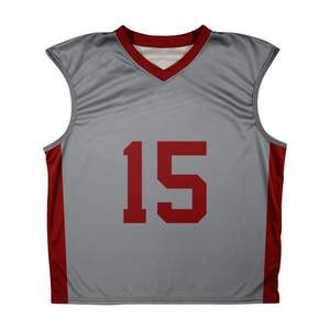 Camiseta sin mangas ligera de Lacrosse para hombres jóvenes, camiseta sin mangas de malla de juego de diseño personalizado Reversible - Product Image 1