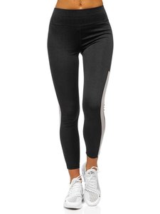 Leggings de gym taille haute personnalisés pour femmes, leggings imprimés confortables en polyester, spandex, tissu tricoté, extensible et respirant - Product Image 4