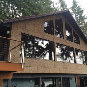 ฉนวนกันความร้อนคุณภาพสูงสำหรับผนังภายนอกและภายใน  วัสดุไม้คอร์กธรรมชาติแบบคาร์บอไนซ์สำหรับงานตกแต่งผนัง - Product Image 4