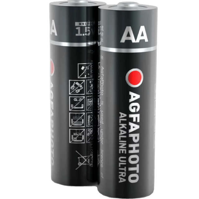 Agfaphoto Alkaline Ultra AA High Performance 1.5V 2800mAh Primary Battery for Home Appliances Toys and Remote Controls