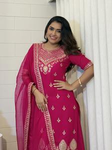 High On Demand Female <b>Wear</b> Sharara Salwar Kameez with Matching Dupatta for Wedding and <b>Party</b> <b>Wear</b> at Affordable Prices - Product Image 5