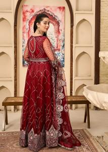 Women 3 Piece Embroidery Long Frock Style Party <b>Dress</b> 2025 New Design Women's Stylish Maxi Frock Party <b>Dress</b> For Sale - Product Image 3