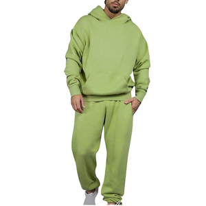 Conjuntos de chándal con logotipo personalizado para hombre, trajes para correr, transpirable, 100% algodón, estilo Hip Hop, chándal deportivo Unisex para hombre - Product Image 4