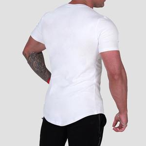 Vente en gros de chemises de sport pour hommes T-shirt à séchage rapide Gym Wear Fitness Athletic T-shirt Fabricant - Product Image 3