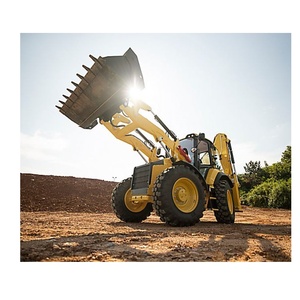รถตักล้อยาง CAT 434 รุ่น 10 ตัน เครื่องยนต์ Caterpillar ขับเคลื่อน 4 ล้อ ห้องโดยสารดีลักซ์ พร้อมระบบเลื่อนด้านข้าง ติดตั้งบนโครงรถ ขาย - Product Image 1