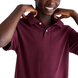 Polos de verano de alta calidad, polos de negocios informales con bordado de Color sólido para hombre, polos de manga corta con patrón impreso de tela - Product Image 5