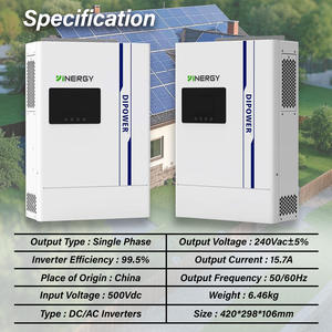Inverter <span class=keywords><strong>Panel</strong></span> Surya Hibrida Off Grid 24v Fase Tunggal 3.6kw dengan Baterai untuk Penyimpanan Energi Rumah dan Inverter dengan Kit <span class=keywords><strong>Panel</strong></span> - Product Image 4