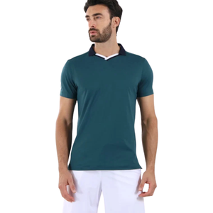 เสื้อโปโลกอล์ฟป้องกันแบคทีเรียสวมใส่สบายทนทานต่อการเกิดรอยยับแห้งเร็วเสื้อผ้าเล่นกอล์ฟจากเวียดนามสำหรับเล่นกีฬา - Product Image 3