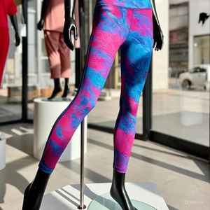 Sujetador deportivo de talla grande con espalda descubierta y espalda cruzada, mallas cortas de cintura alta hasta el tobillo, conjunto de 2 piezas frontal transpirable de alto soporte sólido - Product Image 5