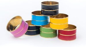 High Quality Handmade Multicolor Metal Napkin <b>Ring</b> For <b>Wedding</b> Table Decoration in <b>Cheap</b> Price - Product Image 2