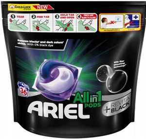 Cápsulas de Lavandería Ariel Todo en Uno + Revitalizante para Ropa Negra - 36 Piezas/36 Cápsulas para Ropa Negra - Product Image 5