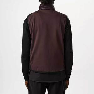 Chaleco Acolchado Informal de Invierno al por Mayor, Chaqueta sin Mangas Acolchada Impermeable de Alta Resistencia, Cierre Completo con Cremallera, Relleno Térmico Premium - Product Image 4